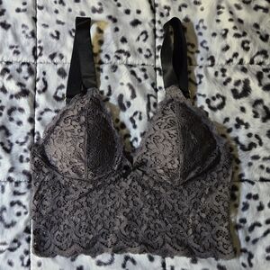 Free Press Lace Longline Bralette